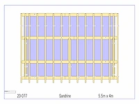 Eiken kapschuur/poolhouse - afbeelding 12 van  14