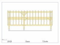 Eiken kapschuur/poolhouse - afbeelding 15 van  17