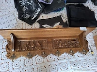 Eiken kapstok - afbeelding 1 van  2