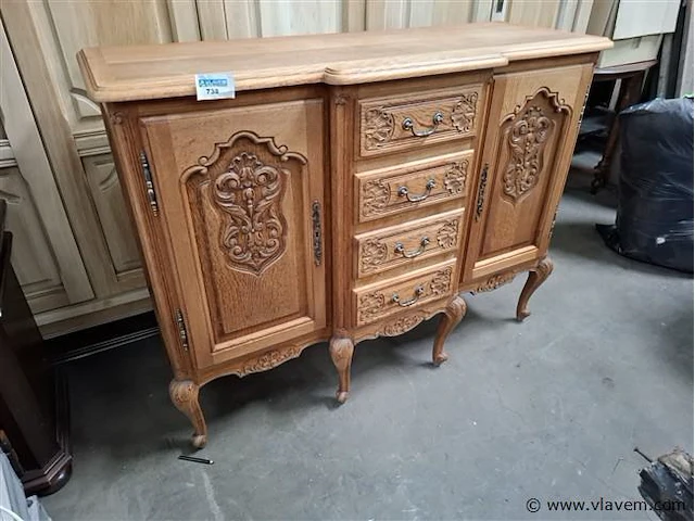 Eiken kast - afbeelding 1 van  1