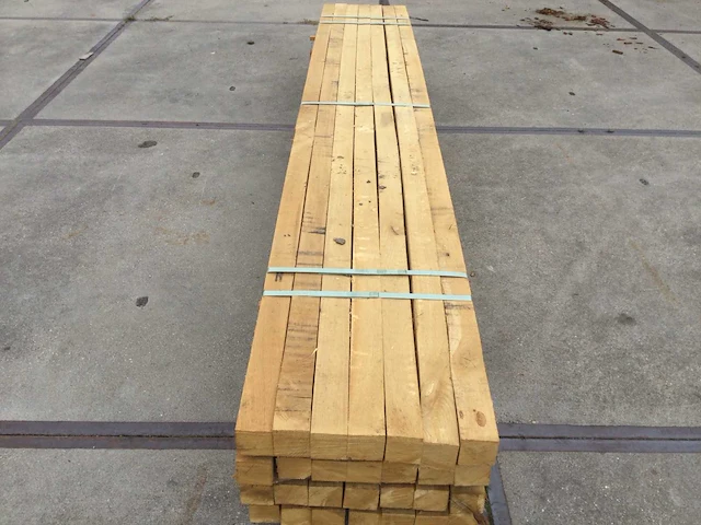 Eiken kepers 65x70x3200 ( 28 ) - afbeelding 3 van  7