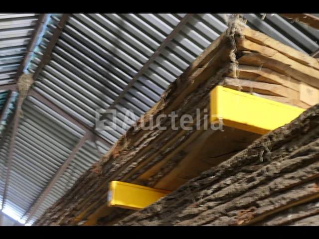 Eiken kogel gezaagd in 4,5 cm dikte - afbeelding 2 van  3