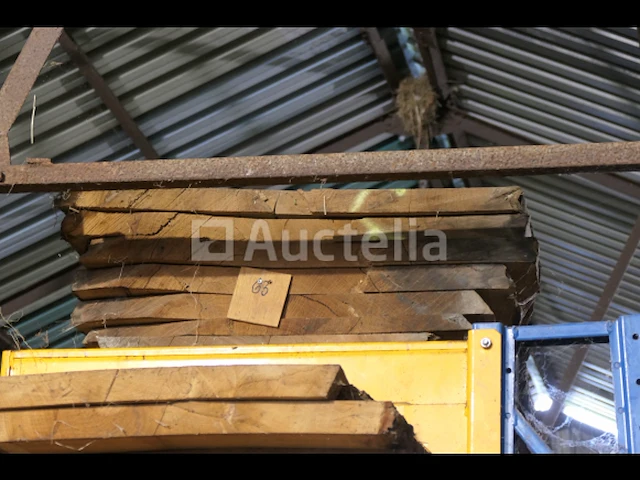 Eiken kogel gezaagd in 4,5 cm dikte - afbeelding 3 van  3