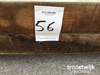 Eiken minibiels niet geschaafd - afbeelding 5 van  6