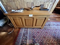 Eiken opbergkoffer - afbeelding 1 van  2