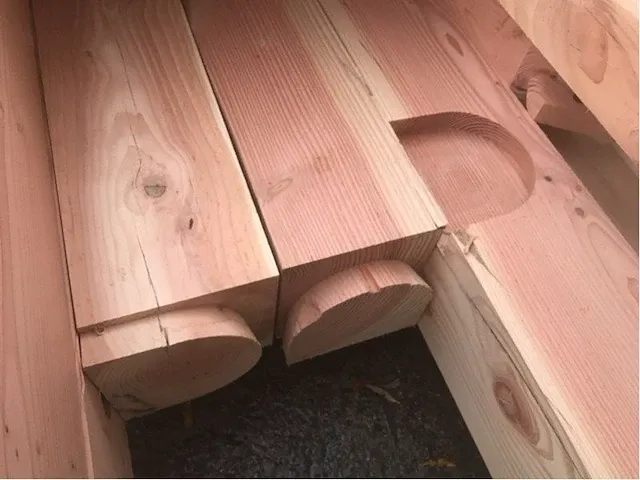 Eiken overkapping 4,3x4,5 - afbeelding 16 van  19