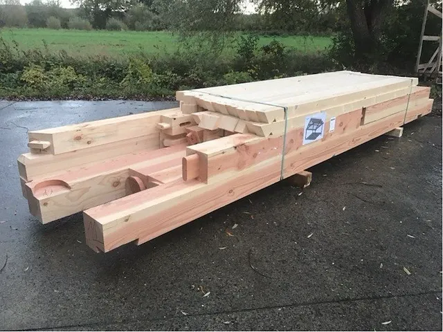 Eiken overkapping 4,3x4,5 - afbeelding 19 van  19