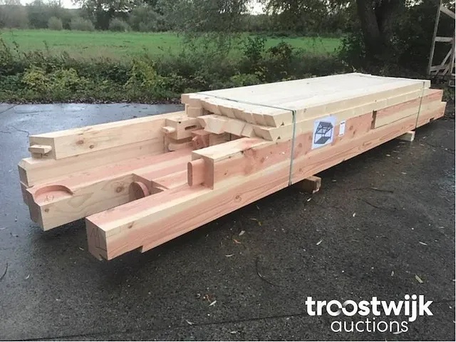 Eiken overkapping 4,3x4,5 - afbeelding 11 van  19
