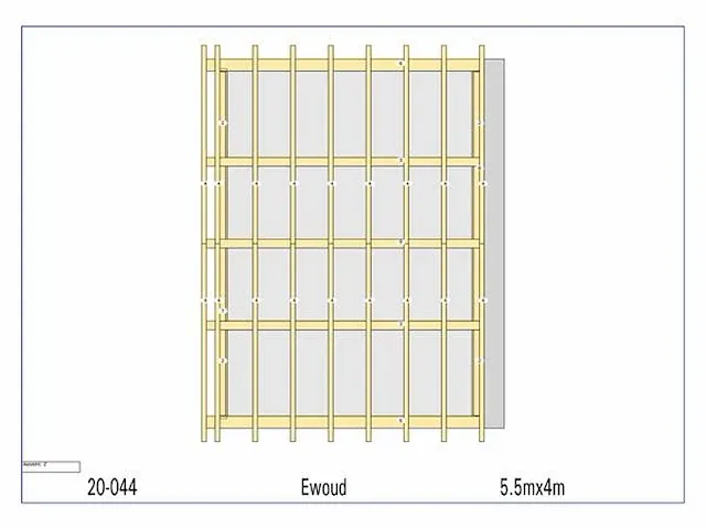 Eiken overkapping 5,5x4 - afbeelding 10 van  21