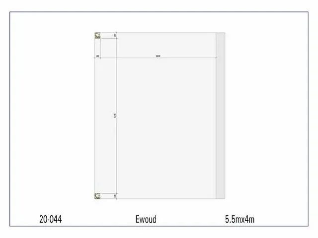 Eiken overkapping 5,5x4 - afbeelding 11 van  21