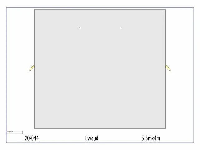 Eiken overkapping 5,5x4 - afbeelding 6 van  21