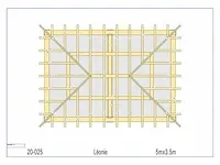 Eiken overkapping 5x3,5 - afbeelding 10 van  19