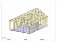 Eiken paardenstal 2 paarden 8x6 - afbeelding 5 van  23