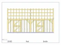 Eiken paardenstal 2 paarden 8x6 - afbeelding 8 van  23