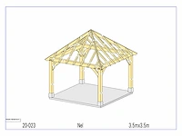 Eiken paviljoen - afbeelding 6 van  11