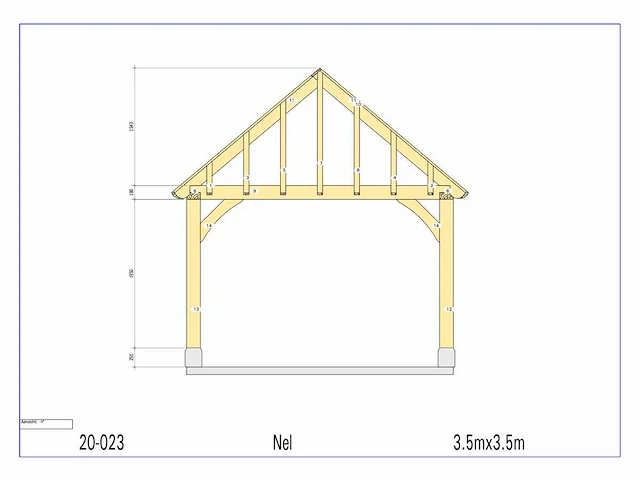 Eiken paviljoen - afbeelding 7 van  11