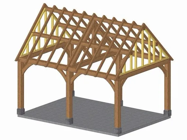 Eiken poolhouse 5x3,5 - afbeelding 12 van  18