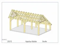 Eiken poolhouse 6,4x4 - afbeelding 4 van  32