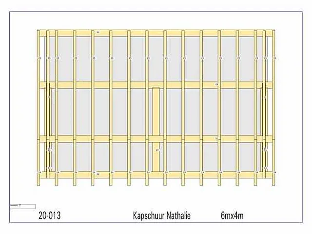 Eiken poolhouse 6,4x4m - afbeelding 2 van  32