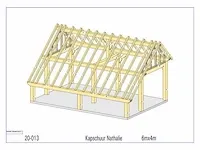 Eiken poolhouse 6,4x4m - afbeelding 23 van  32