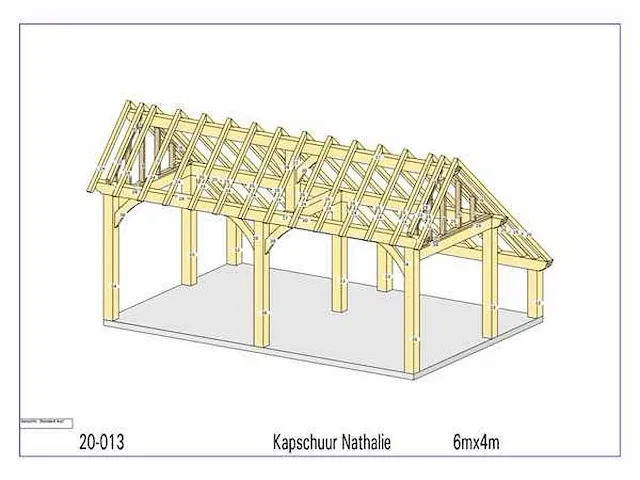 Eiken poolhouse 6,4x4m - afbeelding 27 van  32