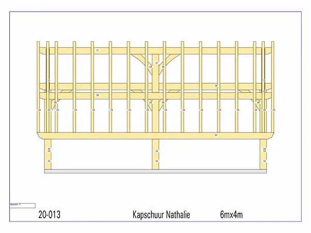 Eiken poolhouse 6,4x4m - afbeelding 31 van  32