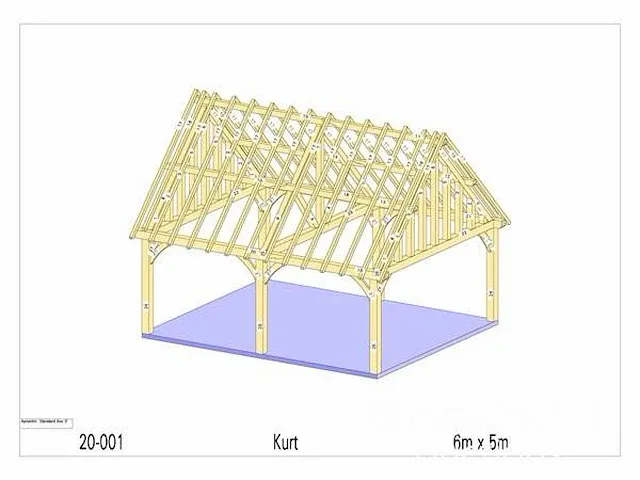 Eiken poolhouse 6x5 met dak en wandbekleding - afbeelding 34 van  48