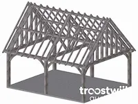 Eiken poolhouse 6x5 - afbeelding 4 van  21