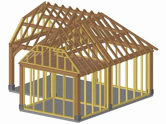 Eiken poolhouse 6x6 - afbeelding 12 van  24