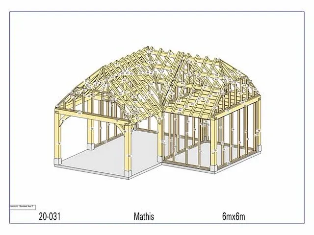 Eiken poolhouse 6x6 - afbeelding 2 van  24