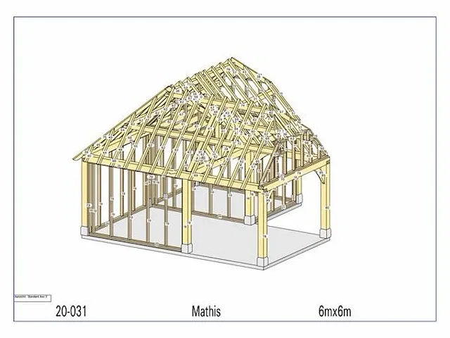 Eiken poolhouse 6x6 - afbeelding 3 van  24