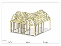 Eiken poolhouse 6x6 - afbeelding 5 van  24