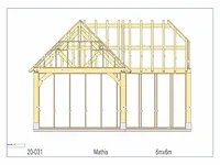 Eiken poolhouse 6x6 - afbeelding 7 van  24