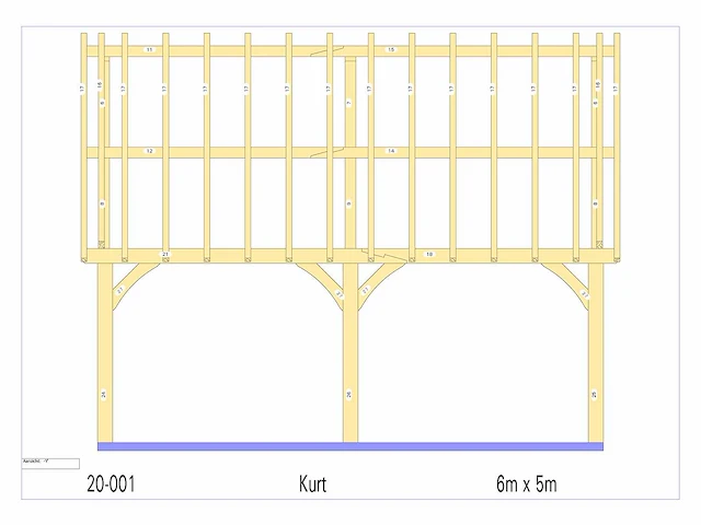 Eiken poolhouse gemonteerd beursmodel - afbeelding 8 van  32