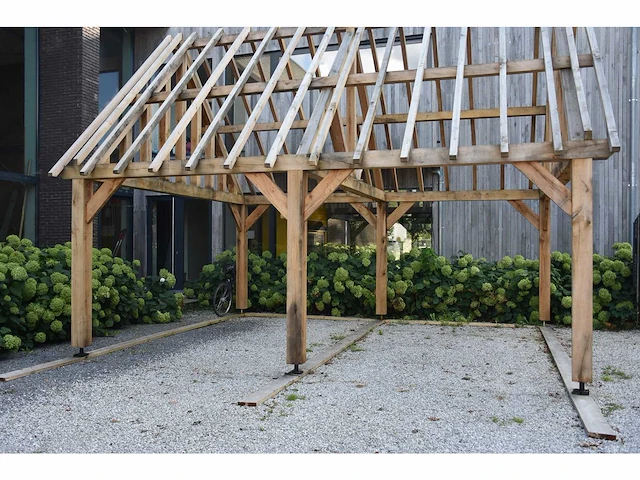 Eiken poolhouse gemonteerd beursmodel - afbeelding 11 van  32