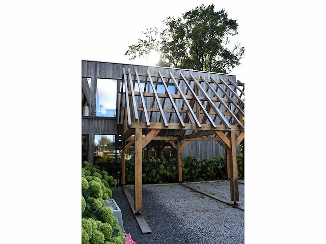 Eiken poolhouse gemonteerd beursmodel - afbeelding 13 van  32