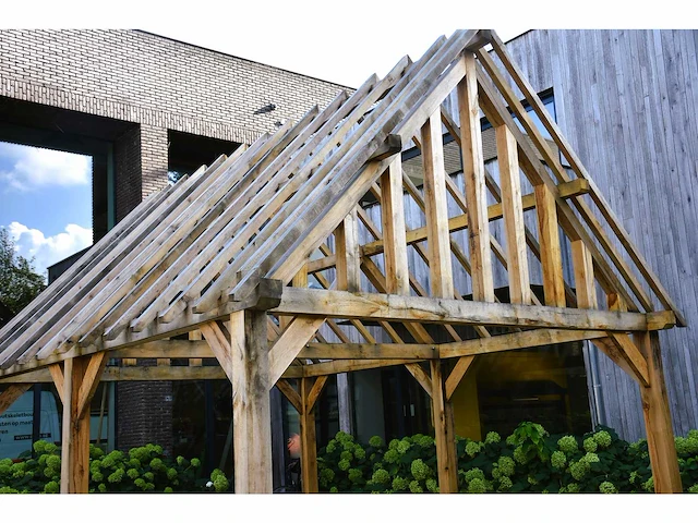 Eiken poolhouse gemonteerd beursmodel - afbeelding 14 van  32