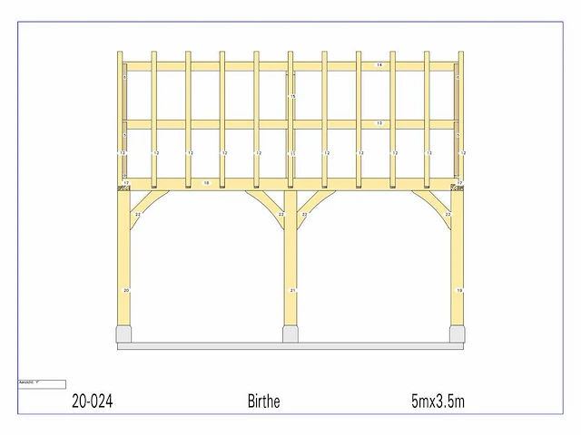 Eiken poolhouse - afbeelding 14 van  15