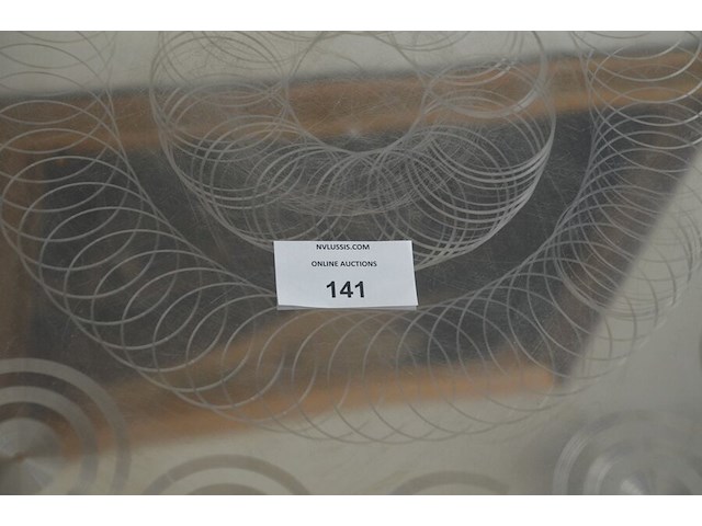 Eiken rond tafeltje, dienplateau, schilderij op doek - afbeelding 11 van  13