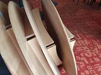 Eiken ronde tafels - afbeelding 2 van  10