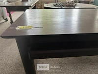 Eiken salontafel uitschuifbaar onderblad - afbeelding 3 van  4