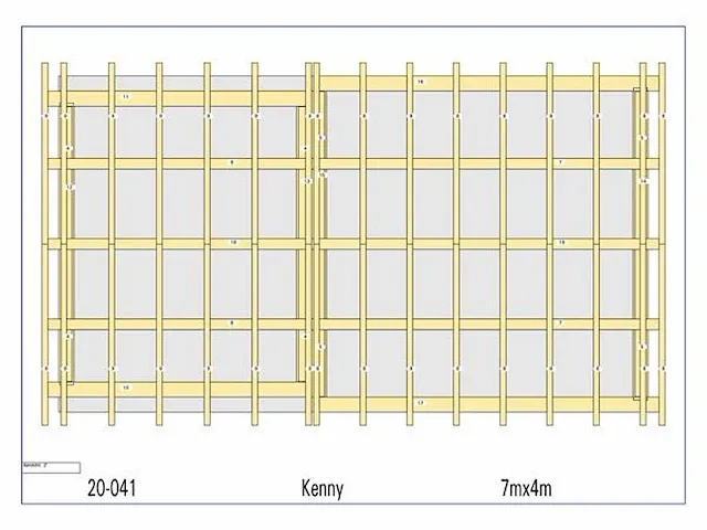 Eiken stal 7x4 - afbeelding 10 van  28