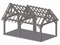 Eiken stal 7x4 - afbeelding 12 van  28