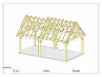 Eiken stal 7x4 - afbeelding 4 van  28