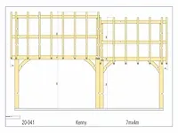 Eiken stal 7x4 - afbeelding 8 van  28