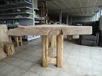 Eiken tafel xx - afbeelding 2 van  4