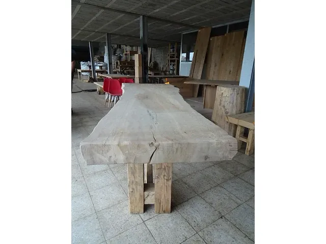 Eiken tafel xx - afbeelding 4 van  4