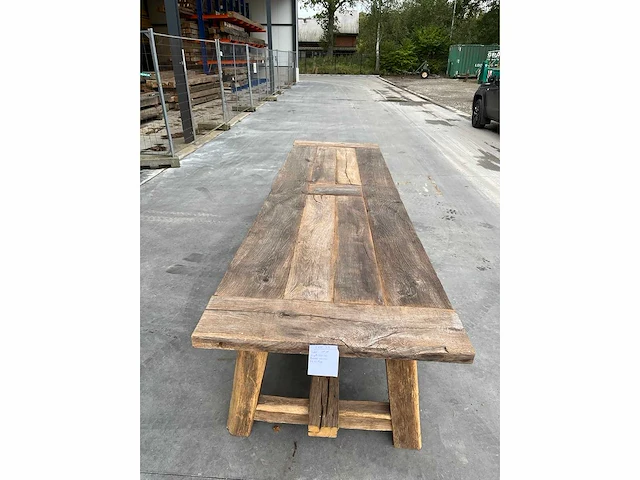 Eiken tafel - afbeelding 1 van  5