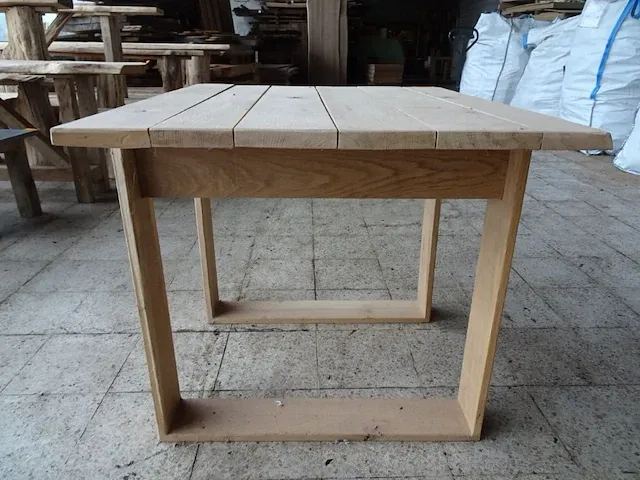 Eiken tafel - afbeelding 2 van  3