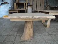 Eiken tafel - afbeelding 1 van  3